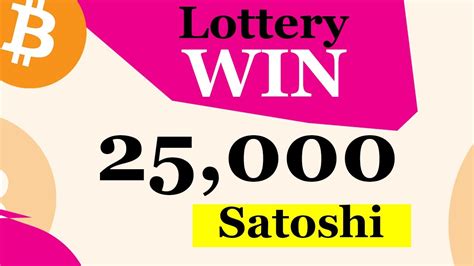lottery deer satoshi|Satoshi Pot Bitcoin Lottery .